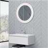 Savini Due Mobile bagno sospeso da 80 cm bianco opaco con cassetto e lavabo in ceramica