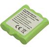Avizar, Batteria di ricambio per Midland M48 Plus 4.8V 700mAh NiMH, Verde