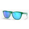 Oakley Frogskins 9013 🐸 Crystal Green + Sapphire Iridium 💎 Nuovi e...