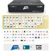 i-can DECODER HD SATELLITARE TIVÙSAT I-CAN TVSAT S490 SMART CARD INCLUSA