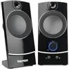 VulTech SP 330 altoparlanti USB 2.0 3W RMS con jack 3.5mm per computer laptop
