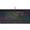 Corsair K55 RGB PRO XT Tastiera da Gioco Cablata a Membrana IP42 Resistente Alla