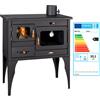 Prity Cucina STUFA A LEGNA CUCINA FORNO CAMINETTO GHISA TOP Prity 1P34L10kW