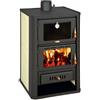 Prity A Legna Cucinare Stufa Con Boiler Forno 15+5 Kw Prity FGW15