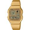 Casio OROLOGIO CASIO A130WEG-9A DIGITALE VINTAGE METALLO GOLD ORO LED IMPERMEABILE