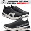 On Cloudboom Strike nero bianco argento 3ME30480299 taglia uomo