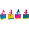 GIO'STYLE Borsa termica Beach Small Fluo | Colori assortiti | 9 L | Manici a spalla | Stampa con motivo a righe