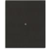 Vimar 30000A.2G Linea interruttore illuminabile 1 polo 2 m assiale, nero
