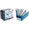 Variopac Raccoglitore a Libro per Cd-Dvd, 8 Posti con Clip ad Espulsione Facilitata, Colore Casuale
