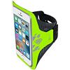 Wantalis 'Wantalis fascia da braccio running atleta per iPhone, Samsung Galaxy e equivalente fino a 6.0 pollici - Fascia da braccio Lycra estensibile e regolabile - Senza cucitura, Anti Sudore - Scarico sudorazione