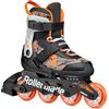 Rollerblade MICROBLADE SL, Pattini in linea Bambino, nero/arancio, EU: 28-32 (UK 10J-13J / US: 11J-1)