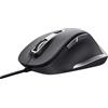 Trust Fyda mouse Ufficio Mano destra USB tipo A Ottico 5000 DPI 24728