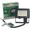 FSL Faretto LED 10W Esterno IP65 Nero 4000K 120 Gradi Impermeabile Luce Giardino