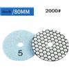 Disco diamantato per rettifica 80 mm progettato per marmo veloce e per lavori in