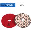 Disco diamantato per rettifica 80 mm progettato per marmo veloce e per lavori in