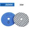 Disco diamantato per rettifica 80 mm progettato per marmo veloce e per lavori in