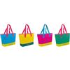 GIO'STYLE Borsa termica Beach Tote Fluo | Colori assortiti | 20 L | Manici a spalla | Stampa con motivo a righe