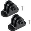 Supporto action camera base in metallo per insta360 distanza foro centrale 20 mm