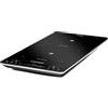 ROMMELSBACHER Doppia piastra di cottura CT 3430/IN, induzione, struttura verticale, salvaspazio, 2 zone di riscaldamento, 10 livelli di potenza, timer, Slider Touch & Touch Control