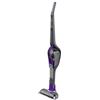 BLACK+DECKER SVJ520BFSP-QW Scopa ricaricabile Smart Tech 2 in 1 con aspiratore portatile estraibile 18 V Litio - 36 Wh, con spazzola motorizzata per Animali, Grigio/Porpora
