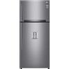 LG GTF916PZPYD frigorifero con congelatore Libera installazione 592 L E Acciaio