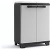 KETER SPLIT PREMIUM ARMADIO RACCOLTA DIFFERENZIATA - NERO/GRIGIO
