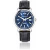 Philip Watch Orologio Philip Watch Kent r8251178013 uomo watch Pelle Nero blu datario Nuovo