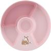 Mepal - Piatto Diviso Mio Little Dutch - Bordi alti per facilitare la raccolta - Base antiscivolo - Comprensivo di scomparto rimovibile per 2, 3, 4 sezioni - Lavabile in microonde - Fairy Garden