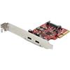 StarTech.com (TG. 17.8 mm x 78.7 mm x 121.9 mm) StarTech.com Scheda PCIe a 2 porte USB 3.1 (1