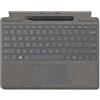 Microsoft Surface Pro 8/X Cover Alcantara + PEN - Platinum (O9V)