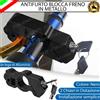 ESL ANTIFURTO BLOCCA LEVA FRENO BLOCCAFRENO IN METALLO NERO PER VESPA GTS 300