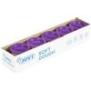 Jovi - Plastilina morbida, Soft Dough BLANDIVER, Scatola con 5 vasetti da 110 g, Colore Viola, Ideale per l'iniziazione al mondo della modellazione
