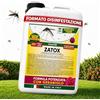 Albagarden - Insetticida Zanzare Giardino Concentrato 2 Litri per Esterno E Interno Contro Zanzare Mosche Cimici e Insetti - Acaricida Azione Abbattente e Repellente - Permetrina e Geraniolo