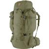 Fjällräven zaino, escursioni Singi Kajka 65 S/M Backpack Green verde