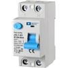 ELEKTRONOVA Interruttore Differenziale Puro 2P C25 25A 6kA 30mA - 2 Moduli DIN - 220V RCCB