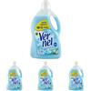 Vernel Blu Oxygen Ammorbidente Lavatrice Diluito Profumato, Freschezza e Morbidezza, confezione singola da 45 Lavaggi (Confezione da 4)