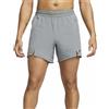Nike Pantaloni Corti Sportivi da Uomo Nike Pro Dri-FIT Flex Grigio