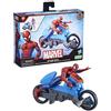 Hasbro SPIDERMAN Marvel Moto Web Bike Bicicletta Spider Man Hasbro Modellino Originale
