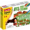 Quercetti Stencil Per Disegnare Sagome Per Bambini Landscapes Quercetti 2616 Set Creativo