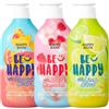 HAPPY BATH Be Happy 3EA Body Wash 900 ml Citrus&Lime Berry&Cherry Blossom Orange