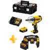 DeWalt Avvitatore ad Impulsi DeWALT DCF899P1T (1 x 5,0 Ah + DCB1104 + TSTAK II + Cintur
