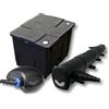 WilTec TTSet per laghetti filtro 12000l chiarificatore UVC 72W pompa CTF ECO 40W