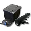 WilTec TTSet per laghetti filtro 12000l chiarificatore UVC 72W pompa CTF ECO 20W