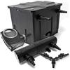 WilTec TTSet per laghetti filtro 12000l chiarificatore UVC 36W pompa NEO8000 70W