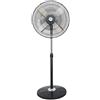 DCG srl Ventilatore a Piantana Nero 4 Pale 60 Watt Altezza 135 cm