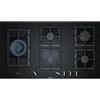 BOSCH PPS9A6B90 PIANO COTTURA DA INCASSO 90 CM 5 FUOCHI A GAS NERO