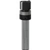 Bosch 1 x Pro Router Bit Top Bearing Flush Trim per legno tenero, legno duro, Ø 12 mm, accessorio professionale per router portatile, Trim Router, 8mm codolo, Ø 12mm