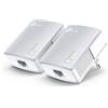 TP-LINK TP Link Kit Powerline TL PA4010KIT AV600 Estensore Rete Lan Circuito Elettrico