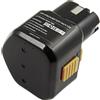 Avizar Batteria di Ricambio per Hitachi D10-DD / D10-DG / EB 9B Ni-MH 9,6V 2000mAh