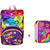 Seven Zaino Estensibile Scuola Inside Out 2 + Astuccio 3 zip Completo - Novità 2025/26